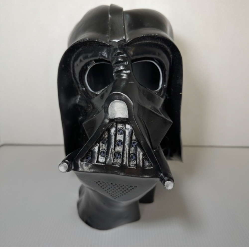 Vintage 1995 Darth Vader Star Wars Lucas Film Ltd. Full Head Latex Mask Rare